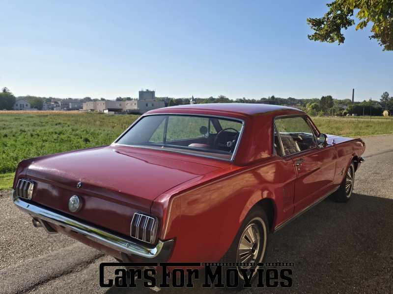 CarsForMovies | Ford Motor Company Mustang 1966 USA Rot Rot Zivilfahrzeug Coupe AT - Niederösterreich 7920 